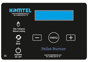 Pellet Sobası Kontrol Paneli