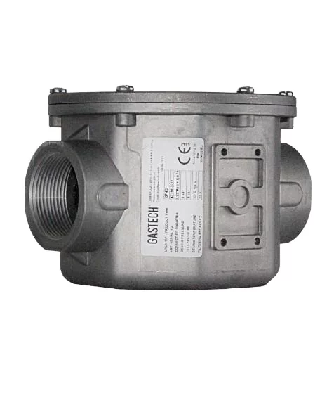 Gastech GF Serisi - Alüminyum Gövdeli Pmax:6 bar Gaz Filtreleri GF